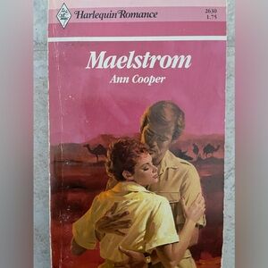 Vintage Harlequin Paperback Book‎ Maelstrom Author Ann Cooper